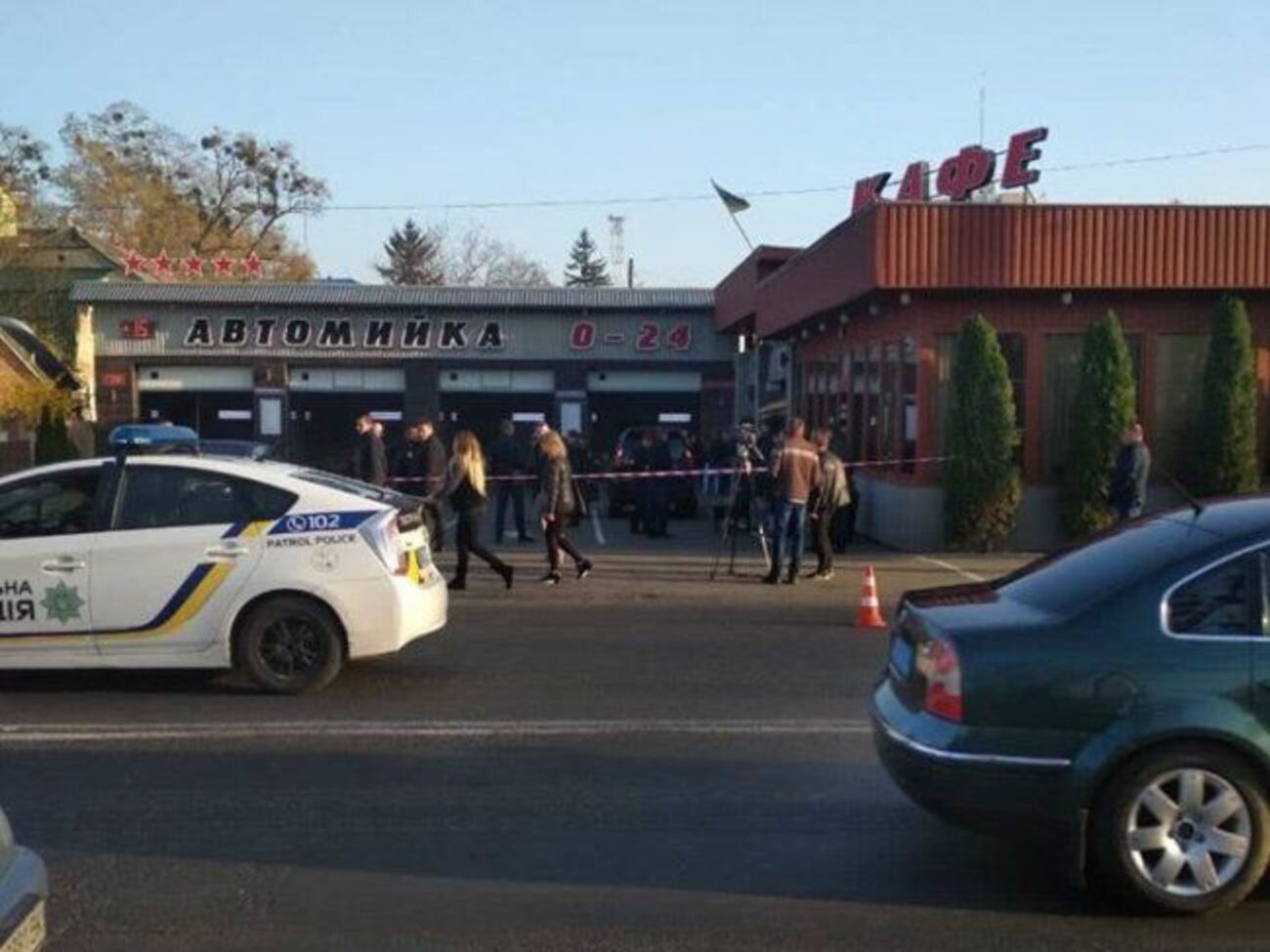 Полиция проводит операцию по задержанию причастных к стрельбе