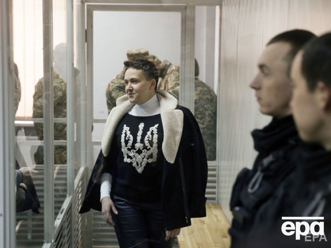 Надежда Савченко сейчас находится под арестом