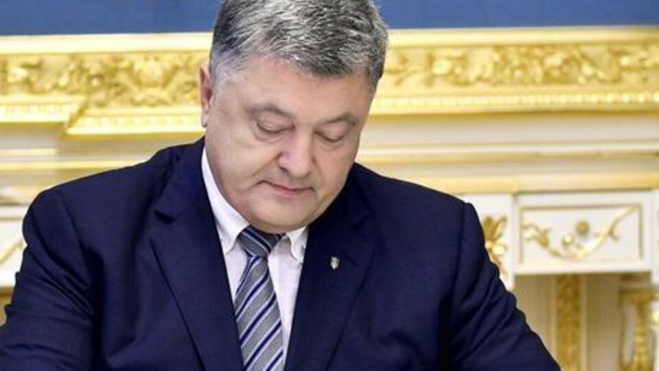 Подписанный Порошенко закон предусматривает уголовную ответственность в виде лишения свободы на срок до восьми лет