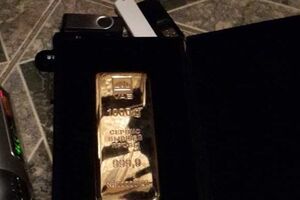 Правоохоронці виявили в Бережної злиток золота