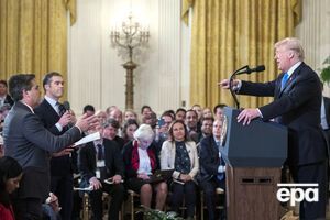 Трамп назвав журналіста CNN жахливою людиною