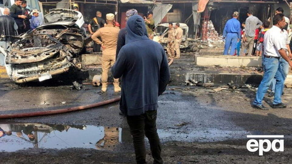 Взрыв прогремел возле ресторана