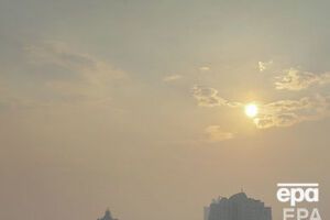 Уранці 9 листопада в Києві туман