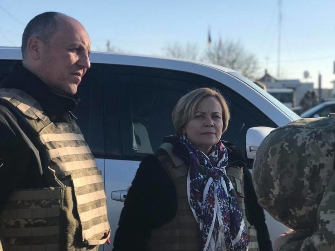 Юкнявичене отправилась на Донбасс вместе с Парубием