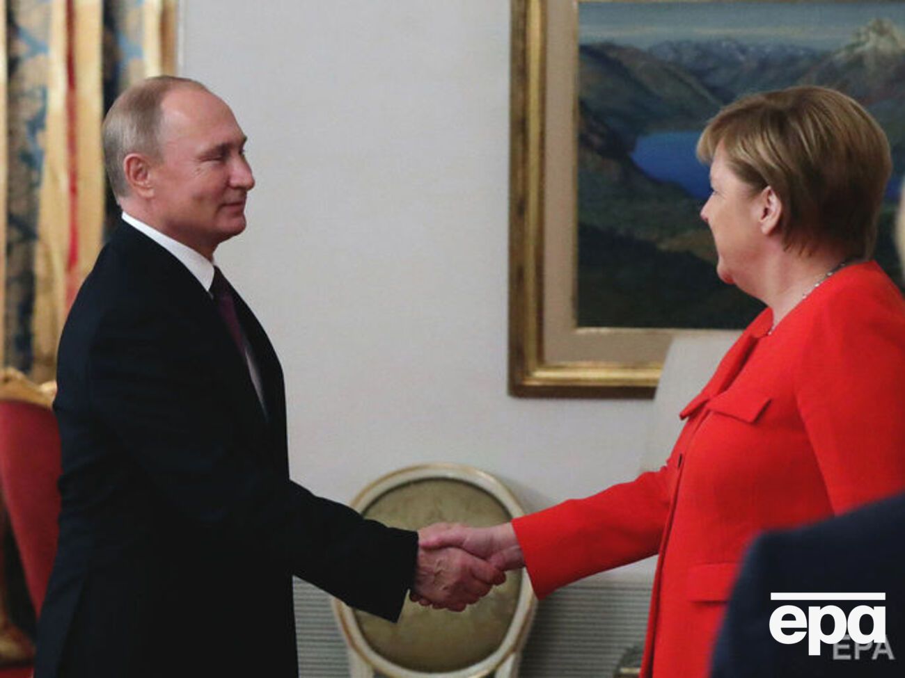 Меркель зустрілася з Путіним