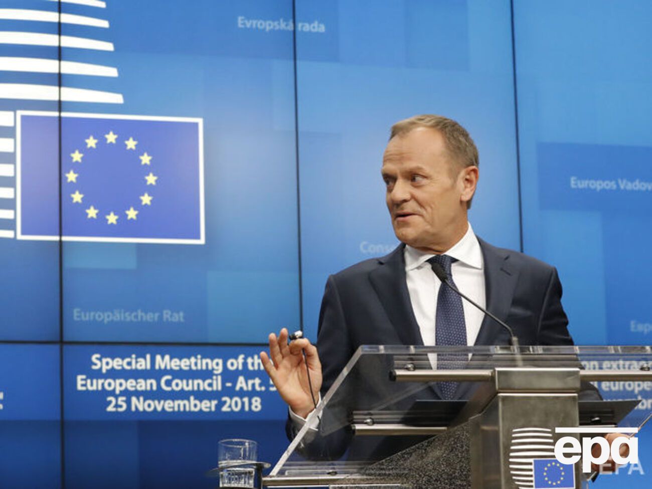 Туск: Ми готові полегшити Великобританії ратифікацію угоди про Brexit