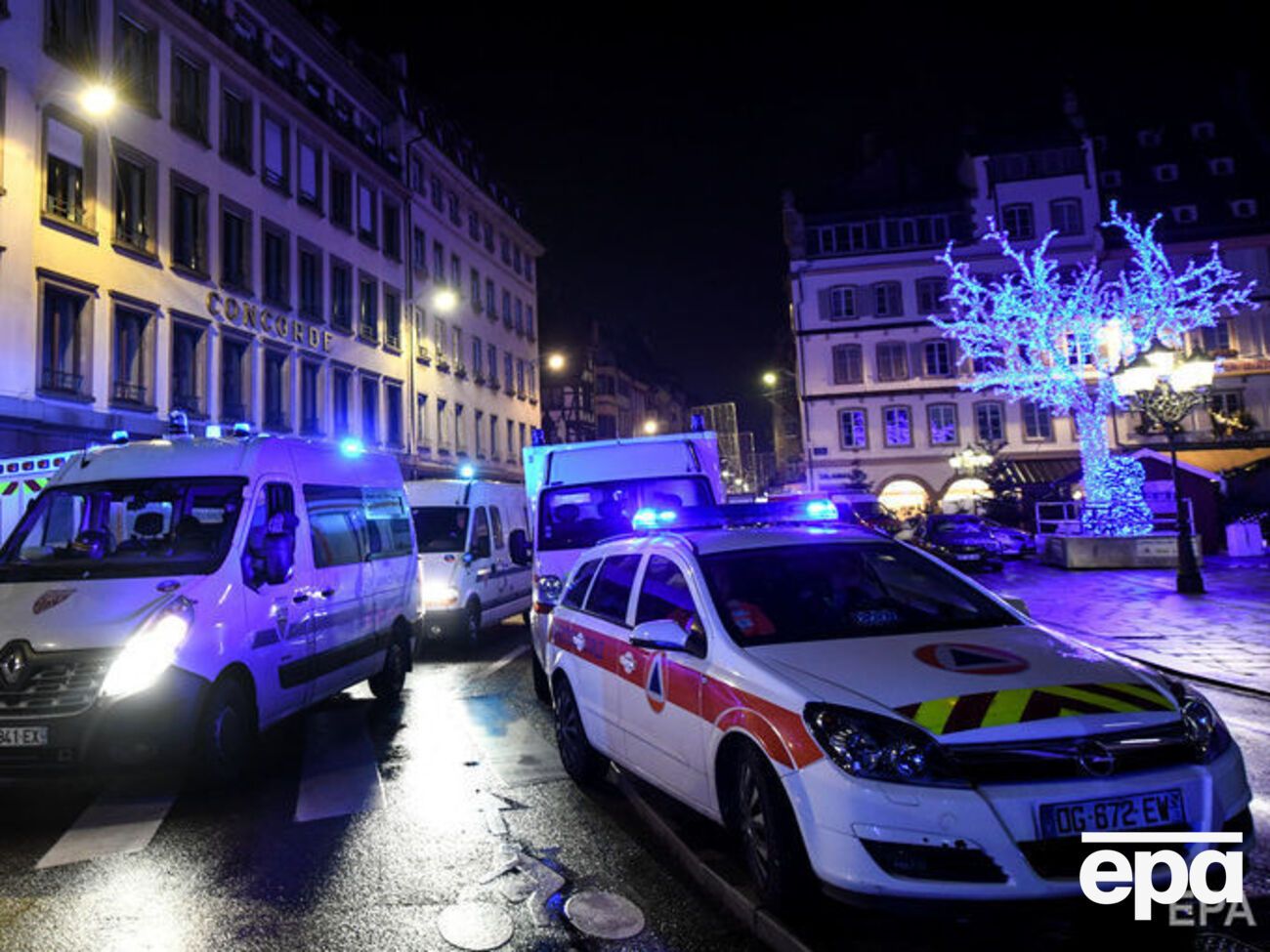 Стрілянина сталася ввечері 11 грудня на площі Клебер у Страсбурзі, де щорічно відбувається великий різдвяний ярмарок