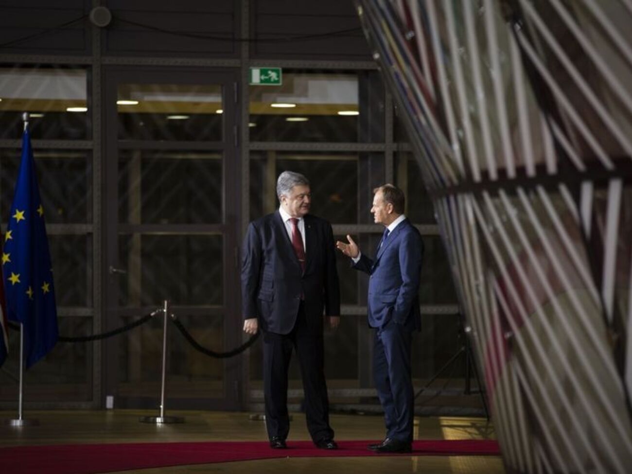 Порошенко встретился с Туском