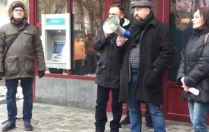 Если результатов работы НАБУ не будет, то Сытника ждет отставка, несмотря на поддержку Запада и МВФ, заявили митингующие