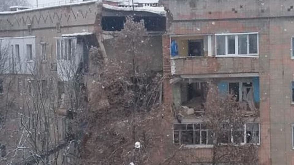 Несколько квартир разрушено взрывом