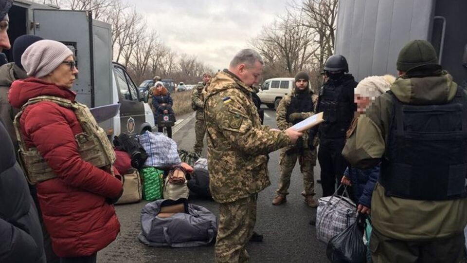 13 декабря "ДНР" передала Украине 13 осужденных