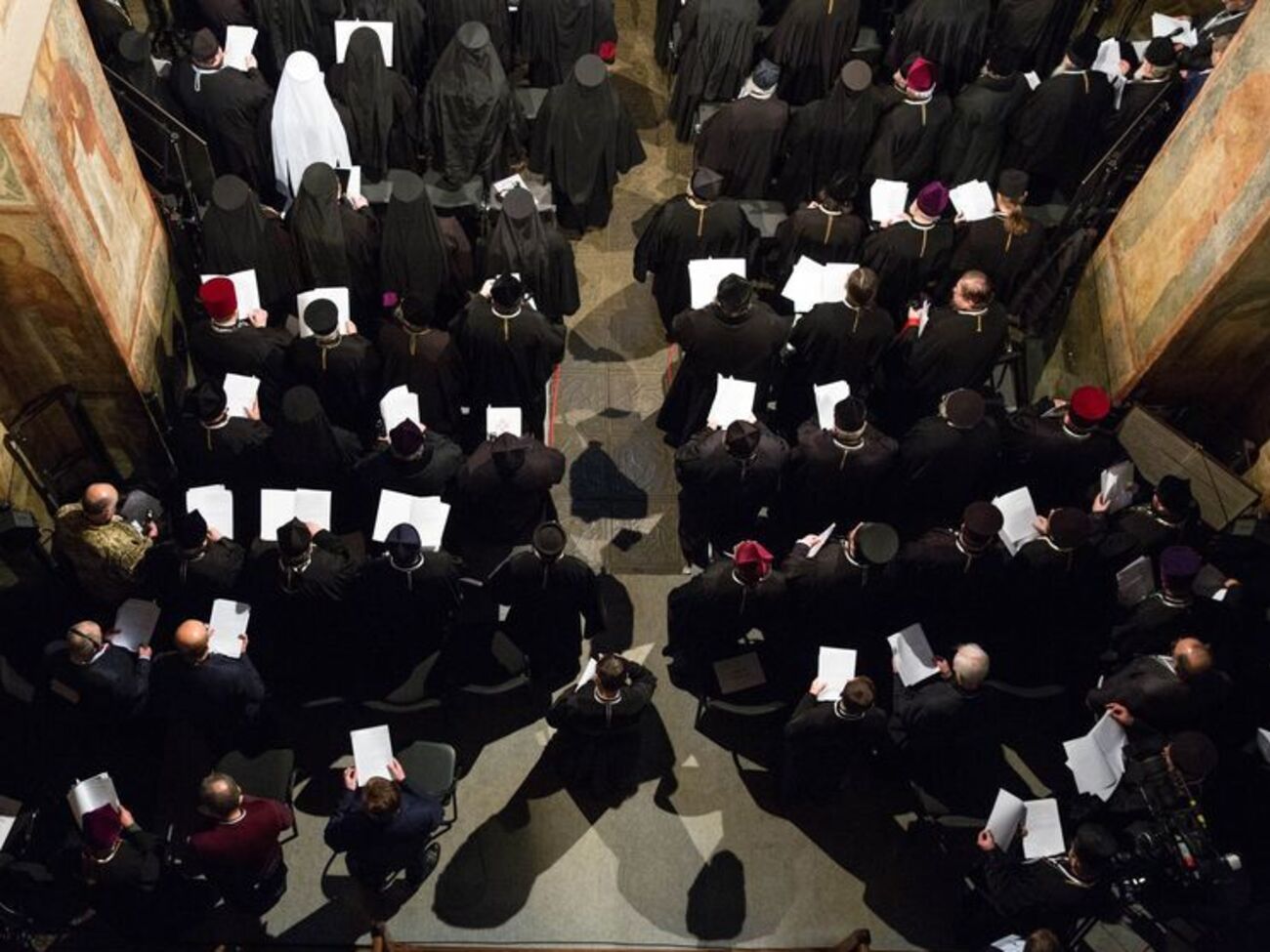 Собор проходил в Софии Киевской