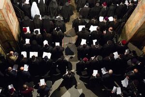 Собор проходил в Софии Киевской