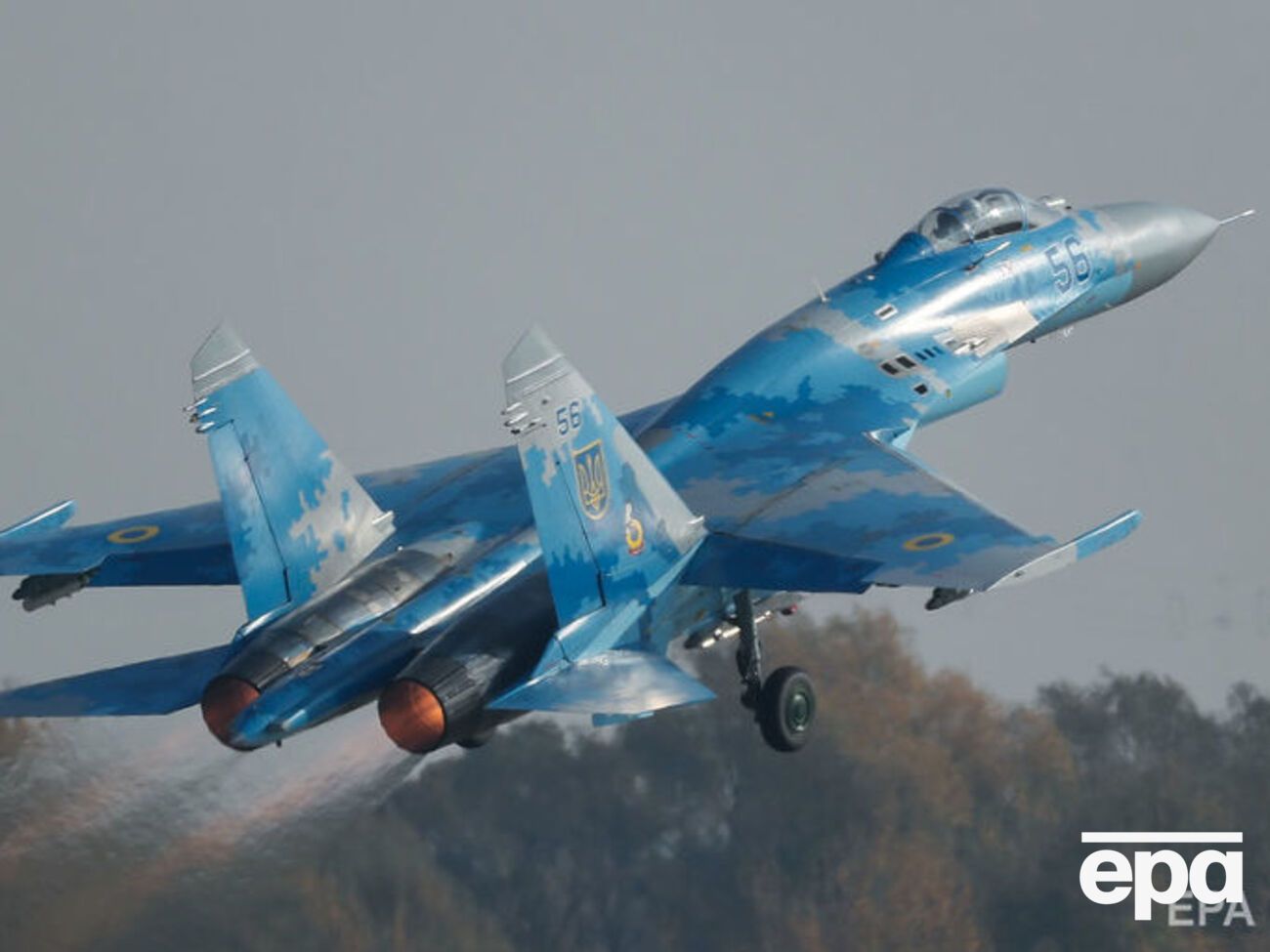 Разбился Су-27