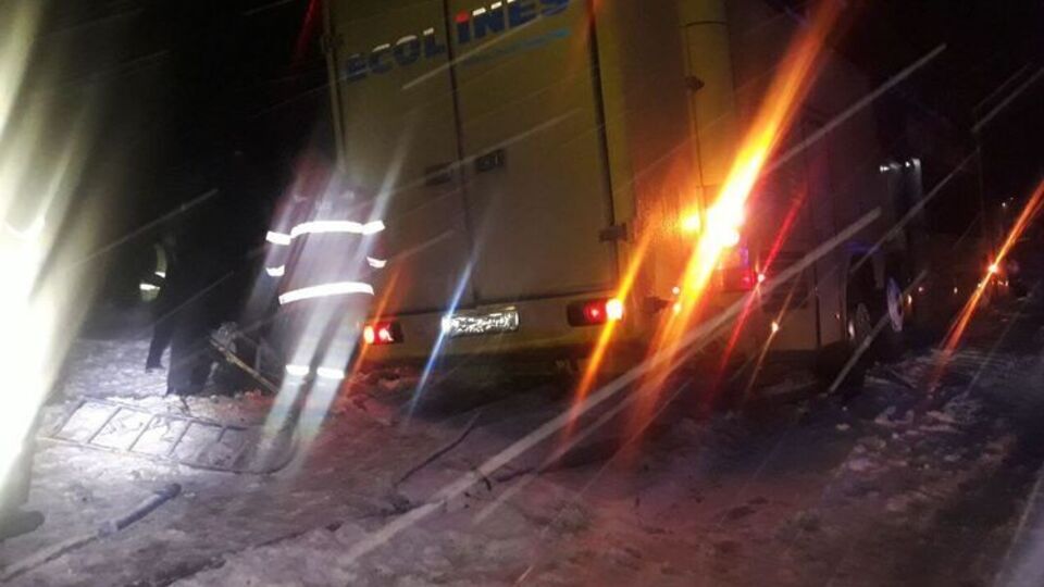 В момент ДТП в автобусе находились водитель и 67 пассажиров