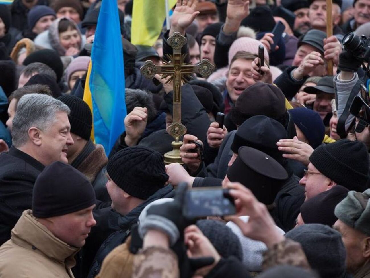 Порошенко заявив, що спецслужби не дозволили зірвати свято під час об'єднавчого собору в Києві