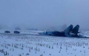 Самолет разбился рядом с аэродромом Озерное