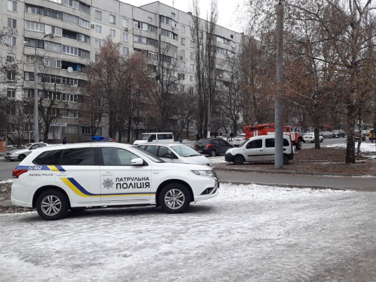 Інформація про замінування надійшла в поліцію приблизно о 10.10