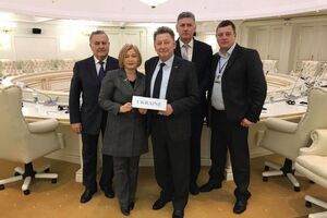 Українська делегація на останньому у 2018 році засіданні тристоронньої контактної групи