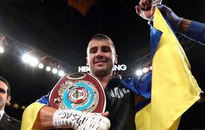 Александр Гвоздик завоевал титул чемпиона мира по версии WBC в полутяжелом весе