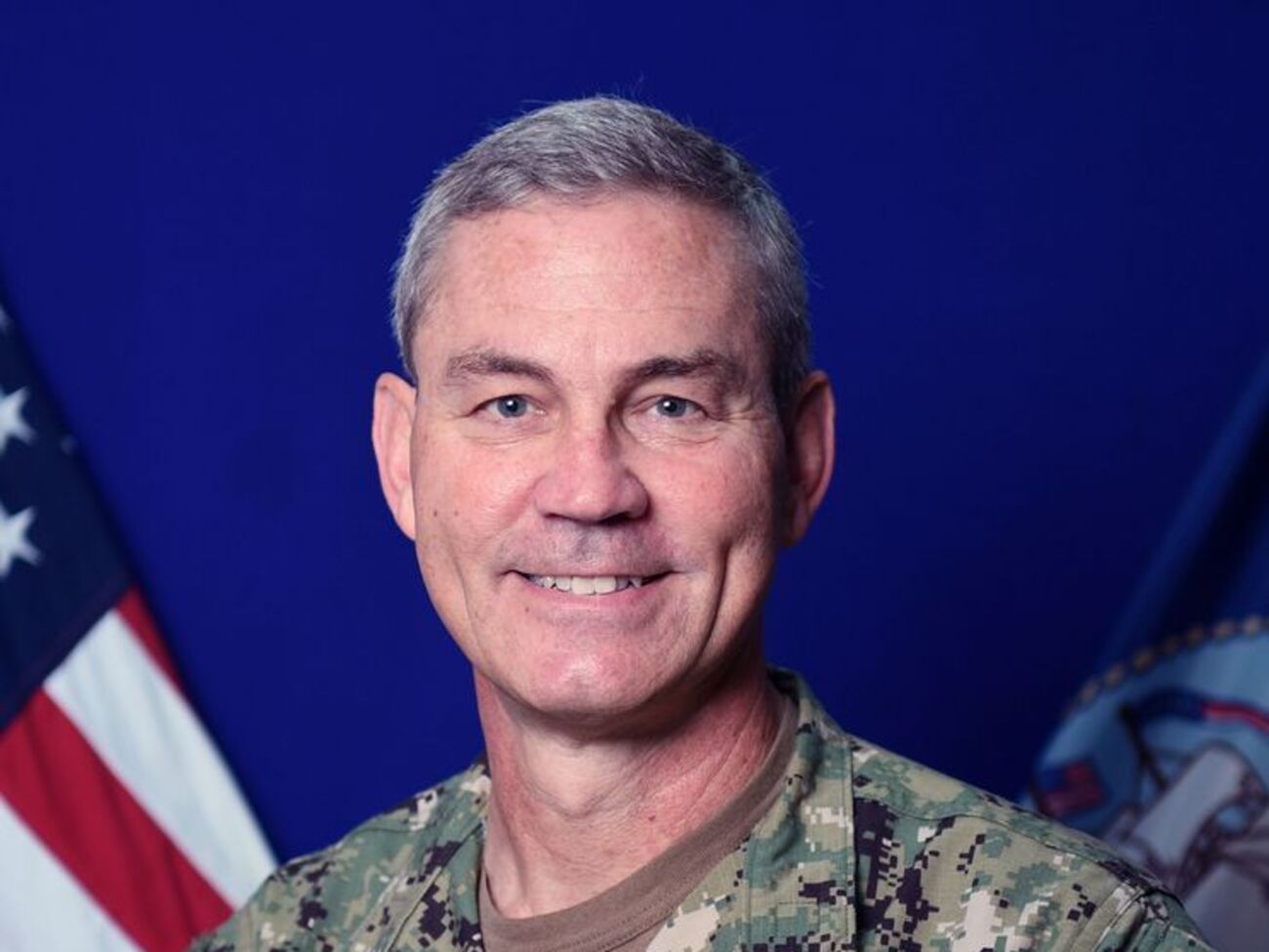 Стирни принял командование Пятым флотом в мае 2018 года