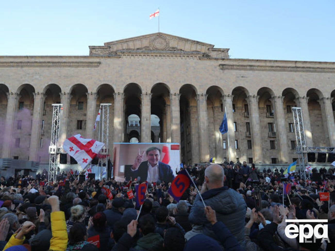 2 декабря в Грузии проходят акции протеста оппозиции