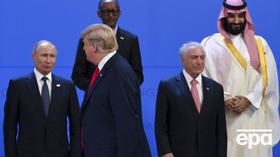 Трамп отменил запланированную на 1 декабря широкоформатную встречу с Путиным