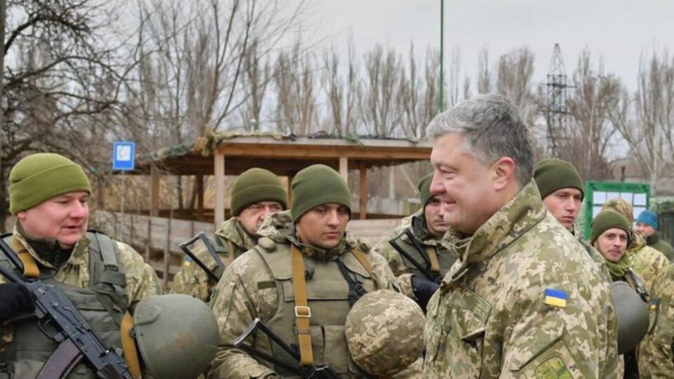 20 грудня Порошенко відвідав Донецьку область