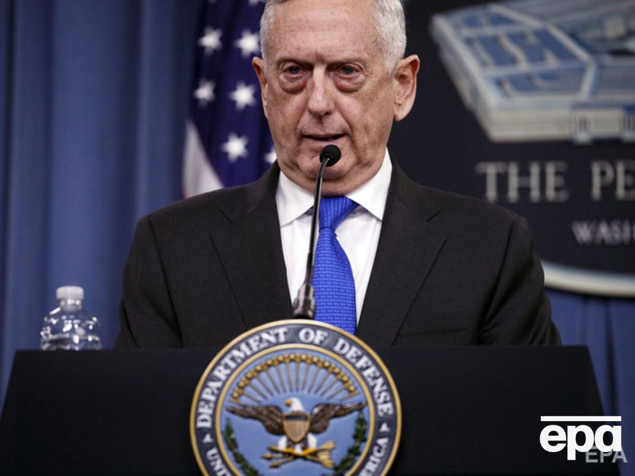 Меттіс обійняв посаду глави Пентагону 21 січня 2017 року