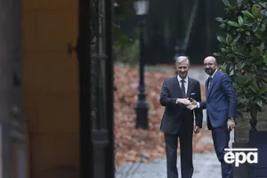 Король Бельгії Філіп і прем'єр-міністр Шарль Мішель