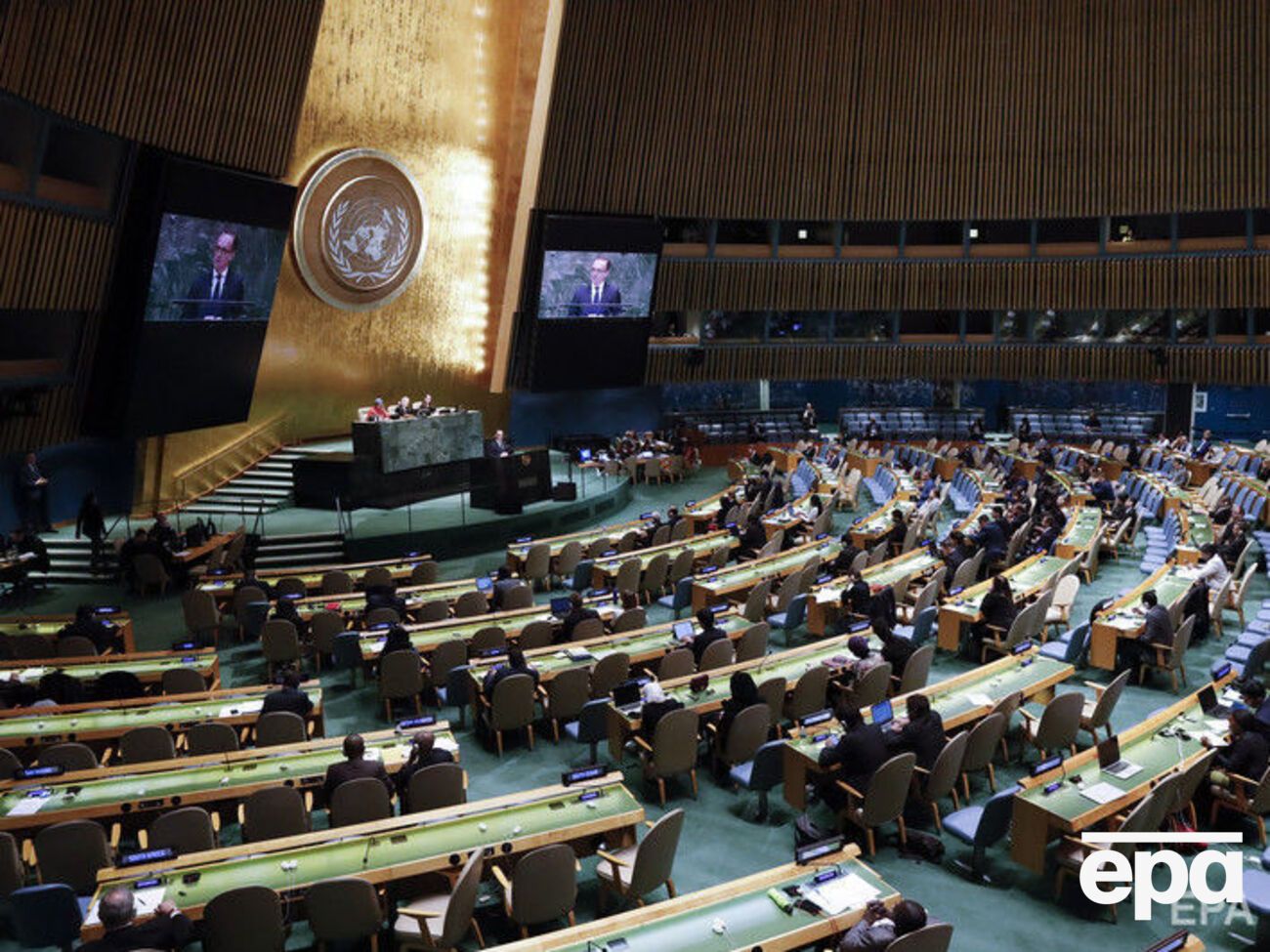 Украина проголосовала против российской резолюции