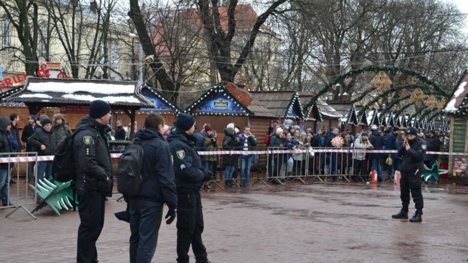 В центре Львова произошел пожар