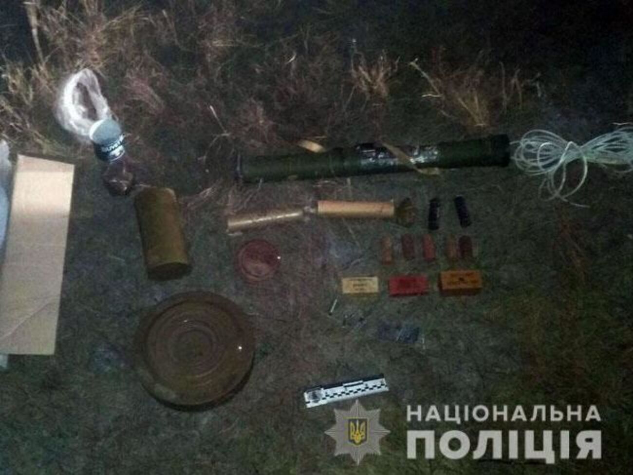 Полиция устанавливает владельца арсенала