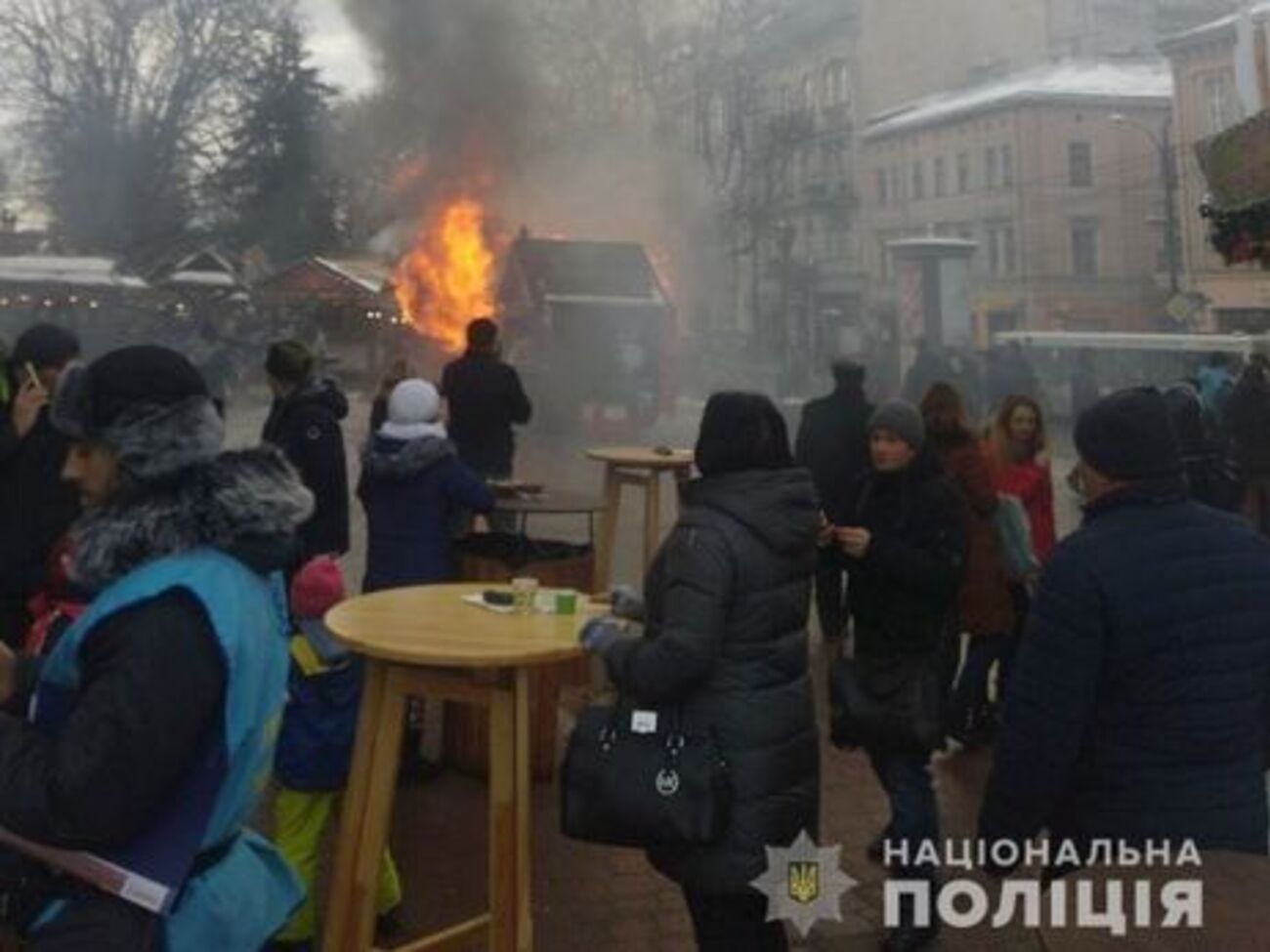 Пожар на ярмарке произошел 22 декабря