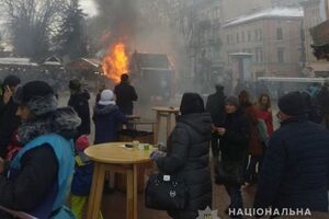 Пожежа на ярмарку сталася 22 грудня