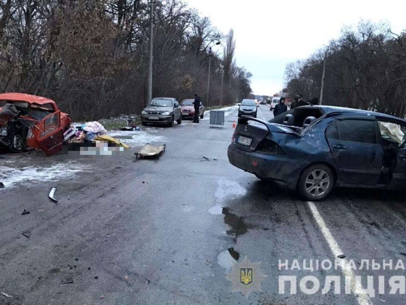 Аварія сталася приблизно о 4.00
