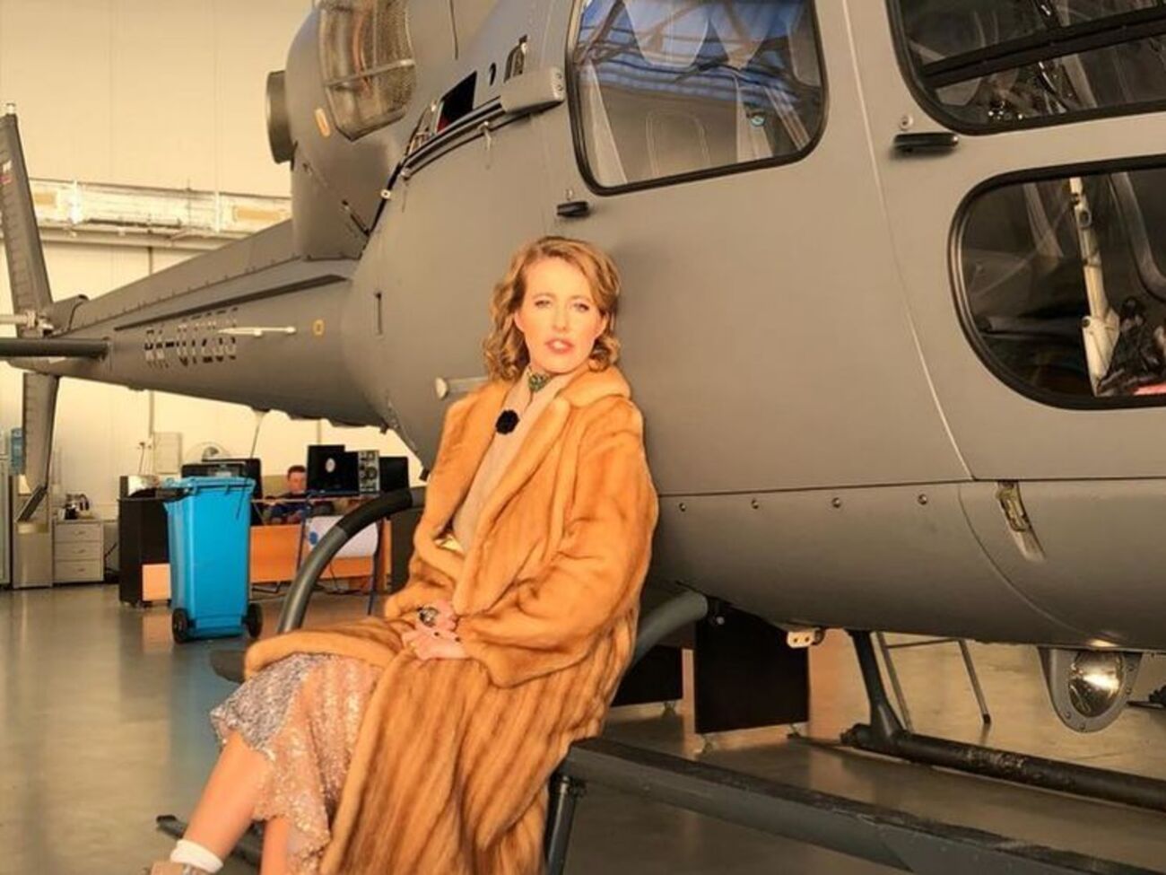 Собчак: Весь дом до сих пор в "серебряном дожде"