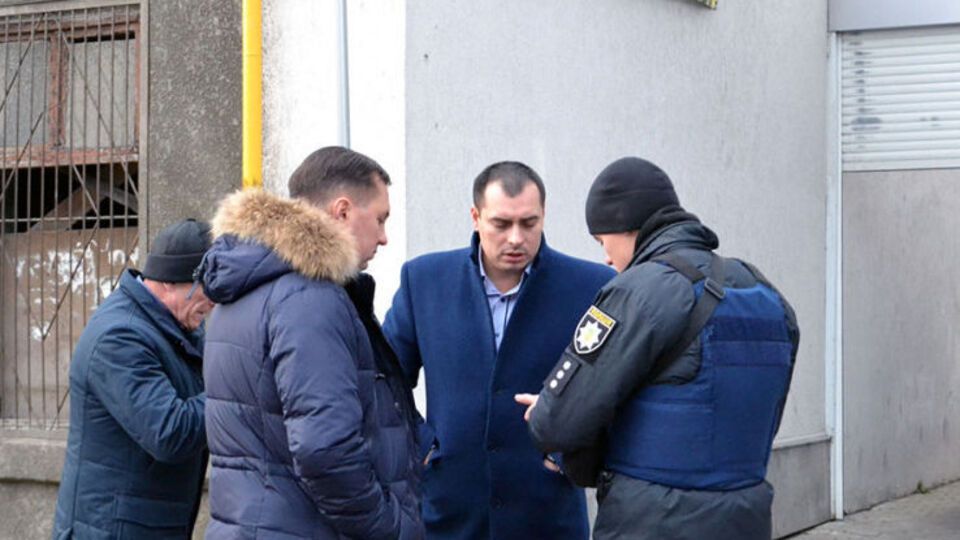 Головін (у центрі) працює начальником поліції області протягом двох років