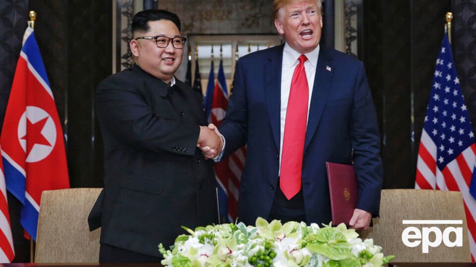 Трамп и Ким Чен Ын встречались в Сингапуре