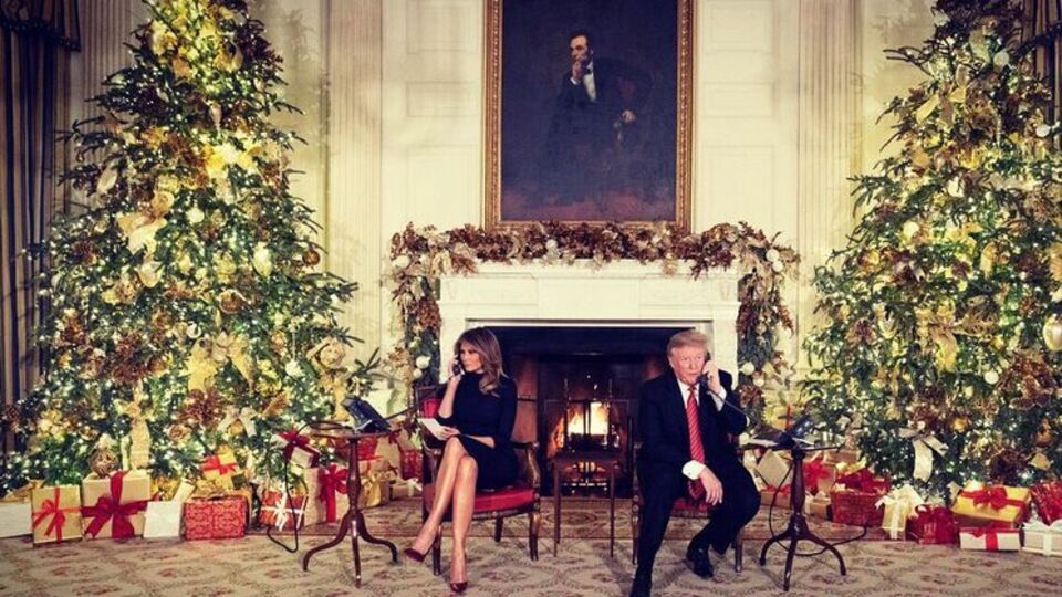 Меланія і Дональд Трамп розмовляли з американськими дітьми телефоном