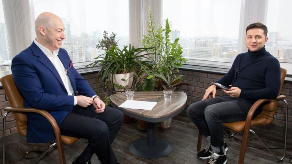 Інтерв'ю із Зеленським Гордон записав минулого тижня