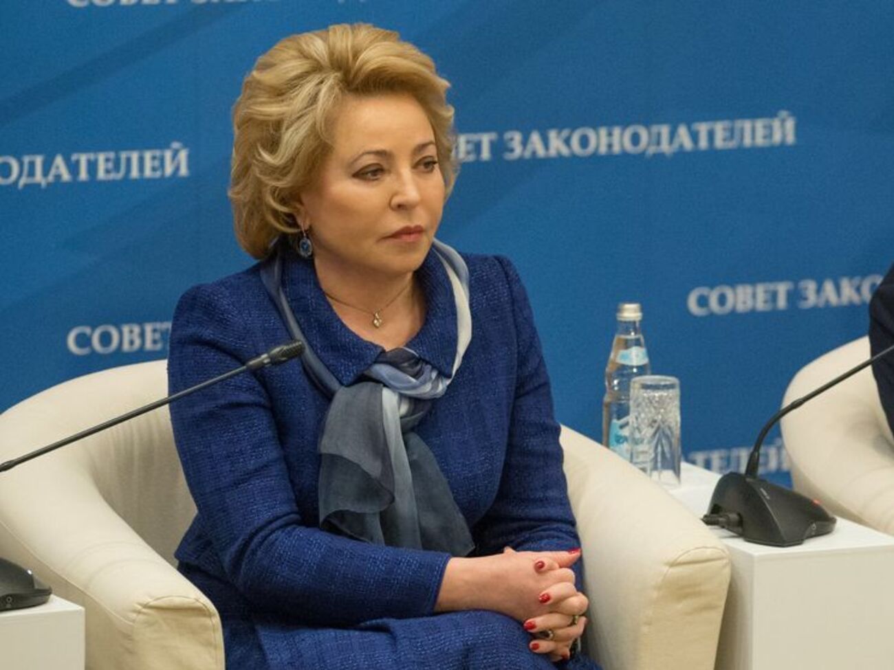Матвиенко: Я, конечно, не призываю к матриархату