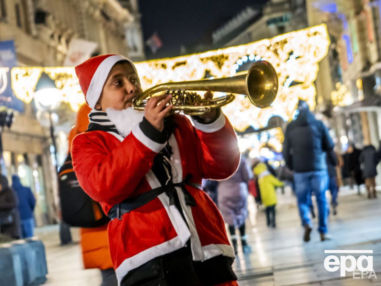 В числе городов, где праздновали Рождество, Белград