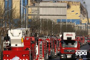 Пожарные затушили возгорание в университете за час