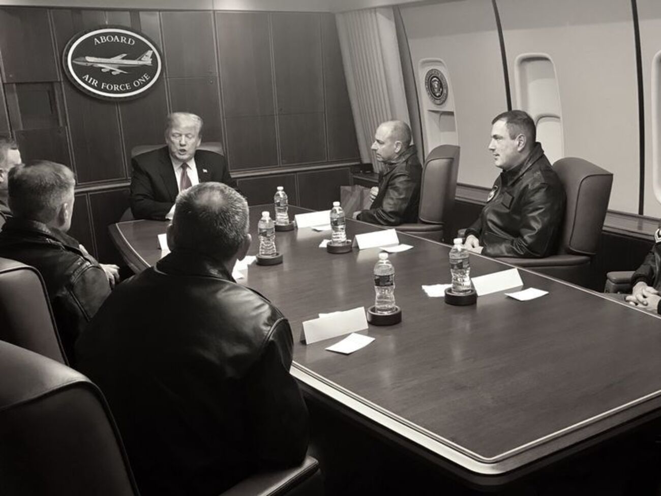 Трамп встретился с американскими военными