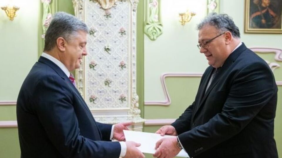 Порошенко прийняв вірчу грамоту в посла Угорщини