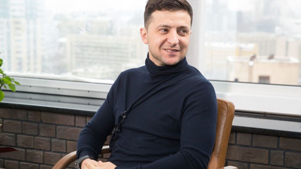 Зеленський: Я не готовий обговорювати політичний гумор, чому про це, а не про те
