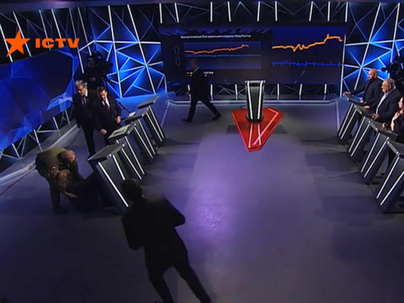 Инцидент произошел во время выступления президента