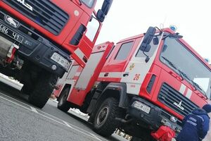 До гасіння пожежі залучали дві одиниці техніки та сім членів особового складу