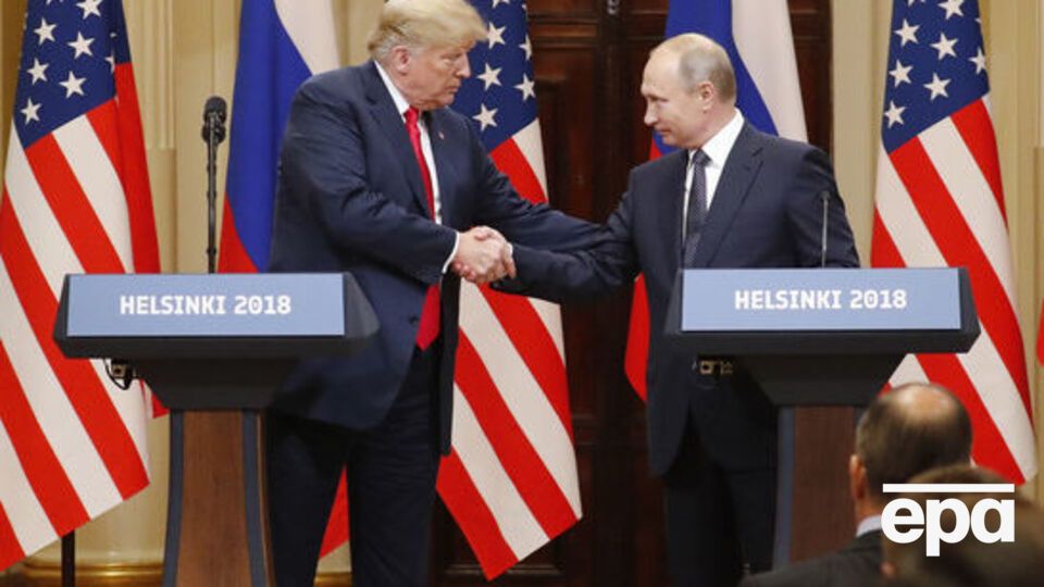 В последний раз Трамп и Путин встречались 16 июля в Хельсинки